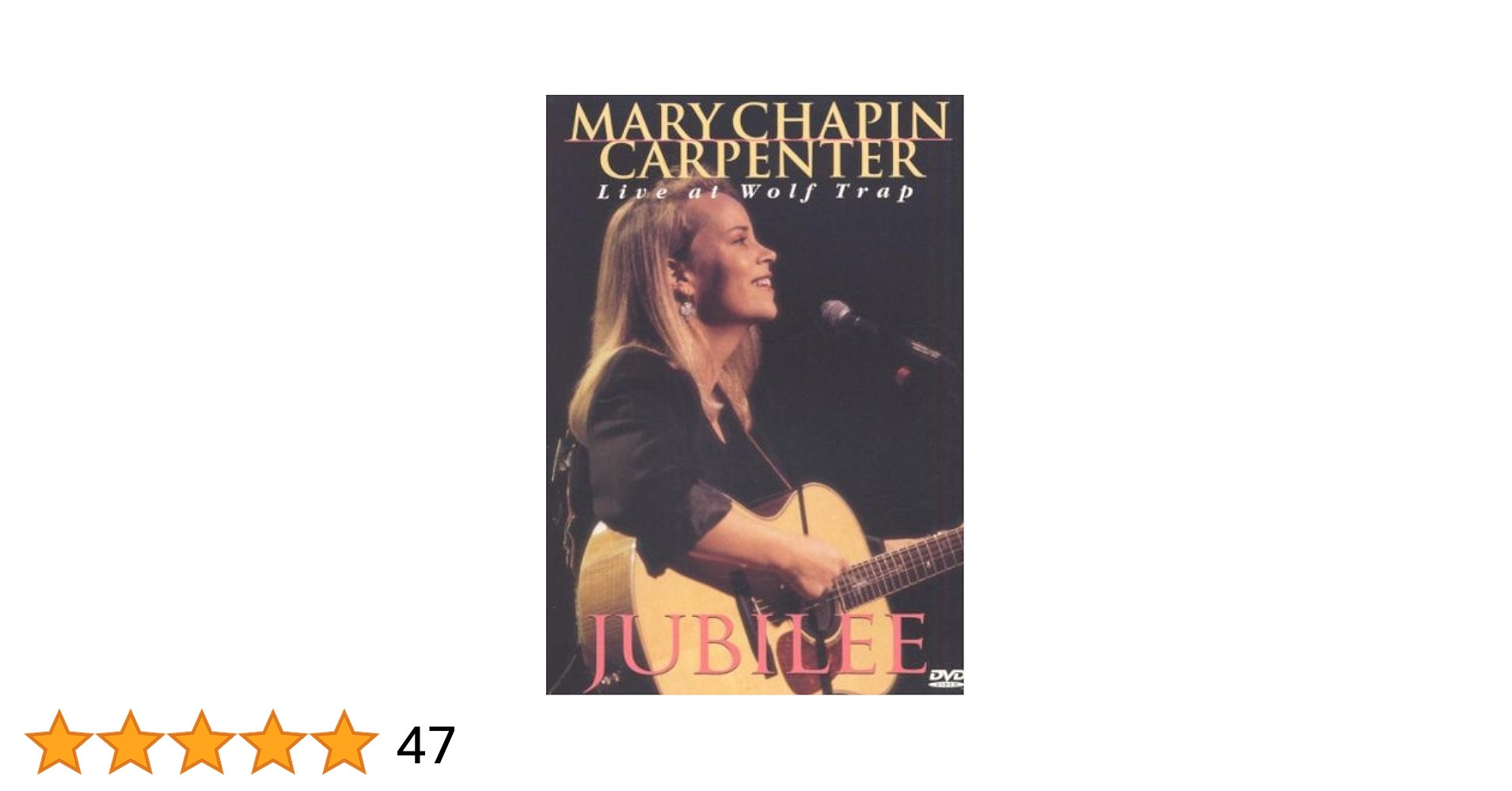(未使用･未開封品)Jubliee: Live at Wolf Trap [DVD] Amazon.co.jp: Jubilee: Live at Wolf Trap [DVD] : Mary Chapin